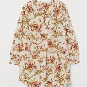 H&M V-Neck Floral Dress